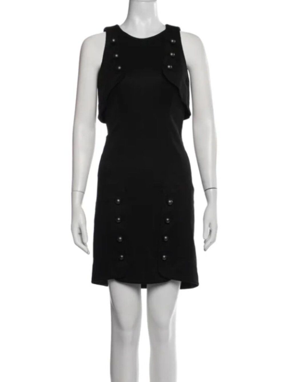 Fendi Crew Neck Mini Dress